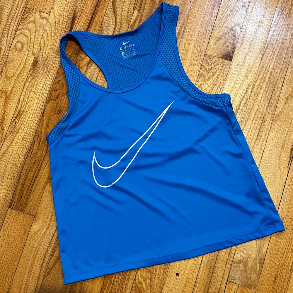 Nike Dri-fit tank top blue